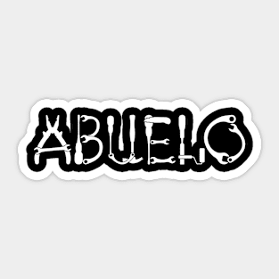 Fixer of Things funny ABUELO birthday Father's Day Sticker